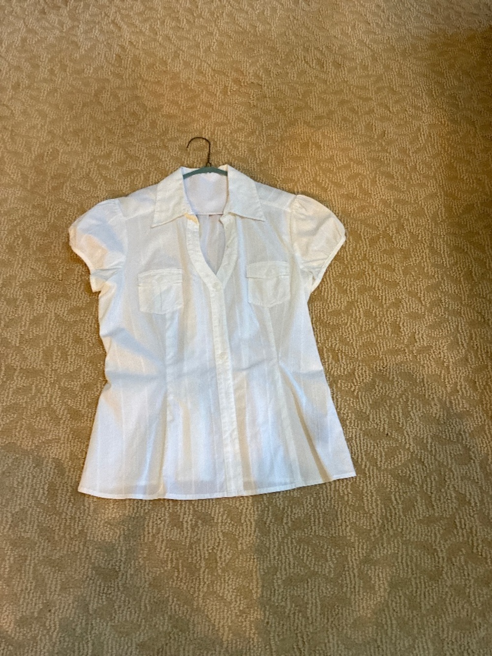 Woman’s white blouse